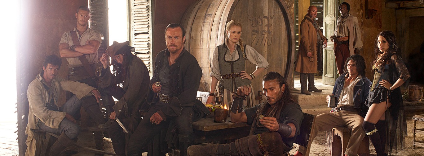 Black Sails Starz hero