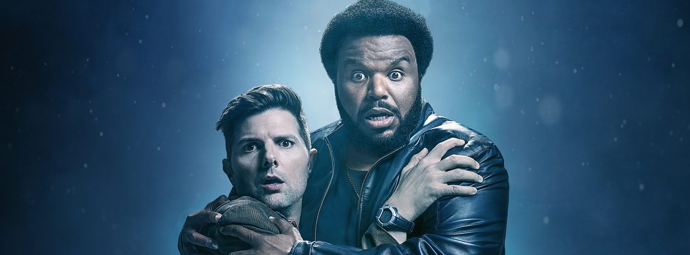 Ghosted FOX TV series hero Craig Robinson Adam Scott